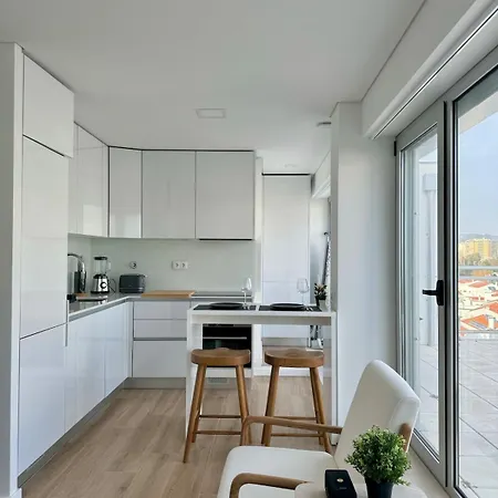 アパート With Huge Rooftopterrace - Free Parking *
